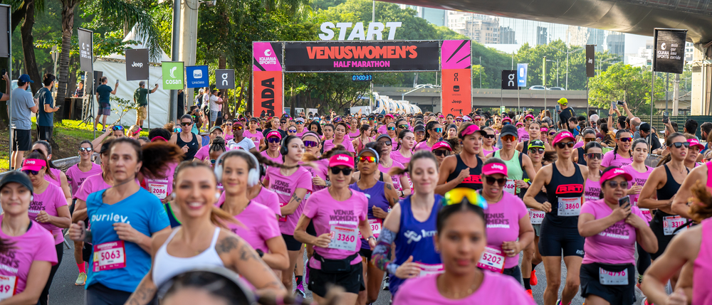 Treino Oficial Venus Women's Half Marathon