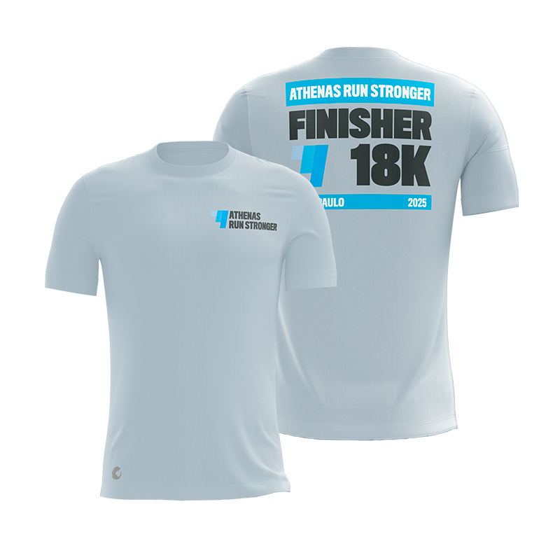 Camiseta Finisher Athenas Run Stronger