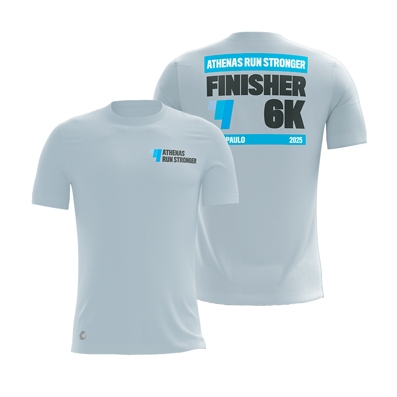 Camiseta Finisher Athenas Run Stronger
