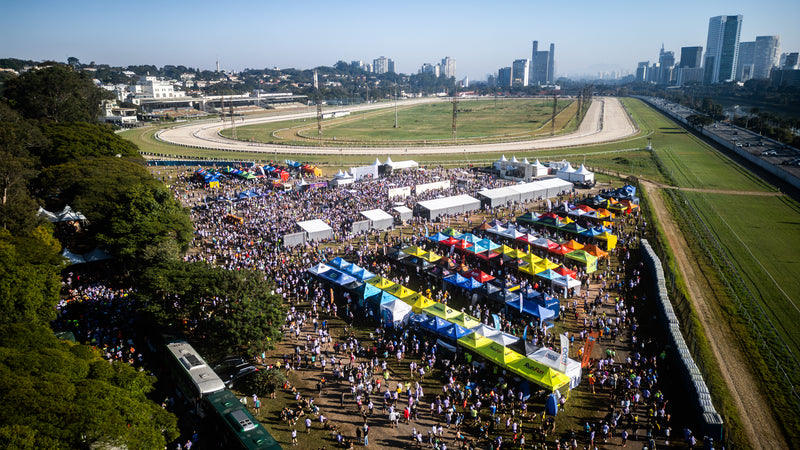 Corredores na SP City Marathon